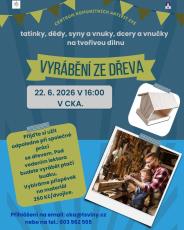 Vyrábění ze dřeva OTEC A SYN