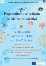 Poprázdninové setkání u kávy a čaje
