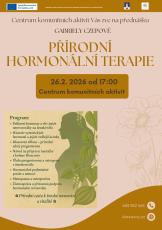 Přednáška - Přírodní hormonální terapie