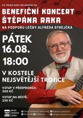 Benefiční koncert Štěpána Raka