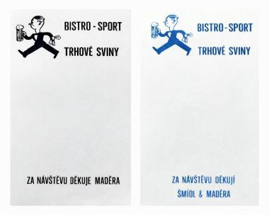 Dochované účtenky z hostince.